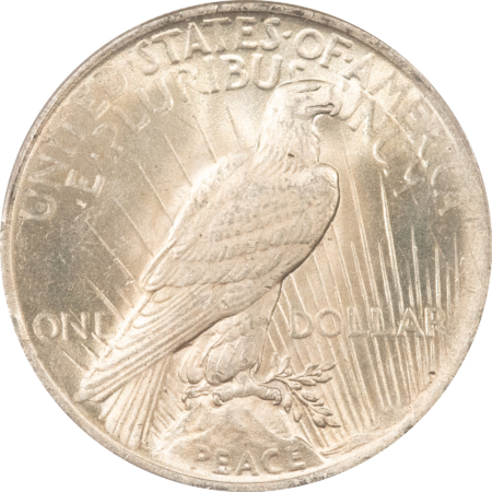 Dollars 1922 $1 PEACE DOLLAR – PCGS BRILLIANT UNCIRCULATED!