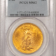 $20 1923 $20 ST GAUDENS GOLD DOUBLE EAGLE – NGC MS-64, LUSTROUS! BETTER DATE!