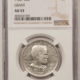 Early Commems 1915-S PAN-PAC COMMEMORATIVE HALF DOLLAR NGC UNC DET BUT PRETTY! LIGHTLY CLEANED