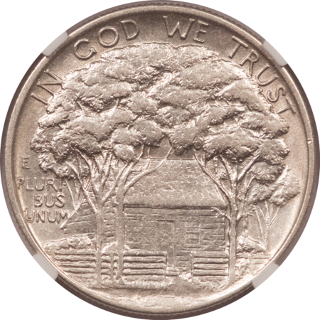 Early Commems 1922 GRANT COMMEMORATIVE HALF DOLLAR – NGC AU-53, WHITE!