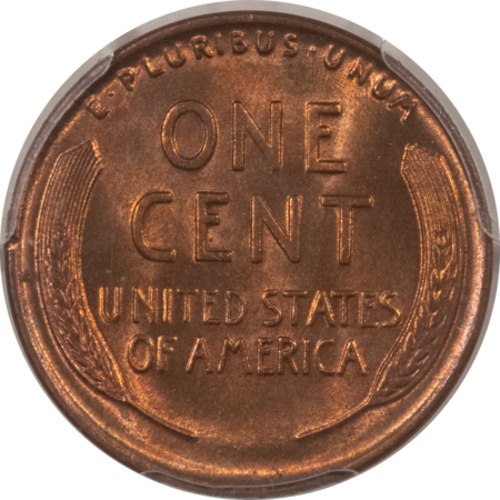 Lincoln Cents (Wheat) 1922-D LINCOLN CENT – PCGS MS-64 RD TOUGH, POPULAR DATE, RED!