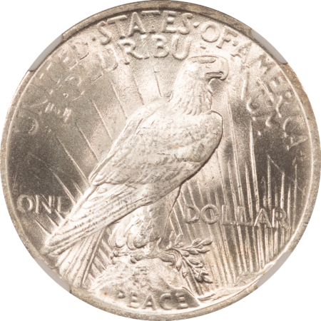 Dollars 1923 $1 PEACE DOLLAR – NGC MS-64, BLAST WHITE! PREMIUM QUALITY!