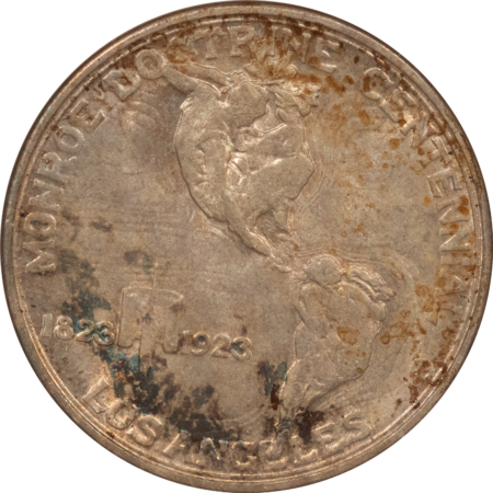 CAC Approved Coins 1923-S MONROE COMMEMORATIVE HALF DOLLAR – NGC MS-64, FATTY, PQ & CAC APPROVED!
