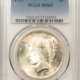 Dollars 1923-S $1 PEACE DOLLAR – NGC MS-63, FLASHY & LUSTROUS!