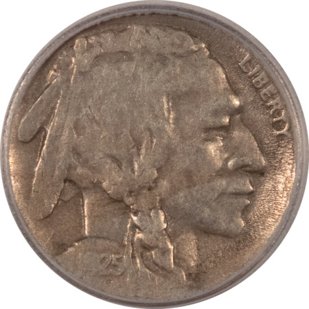 Buffalo Nickels 1925-S BUFFALO NICKEL – ICG VF-20