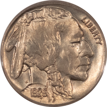 Buffalo Nickels 1926 BUFFALO NICKEL – PCGS MS-65 LUSTROUS GEM!