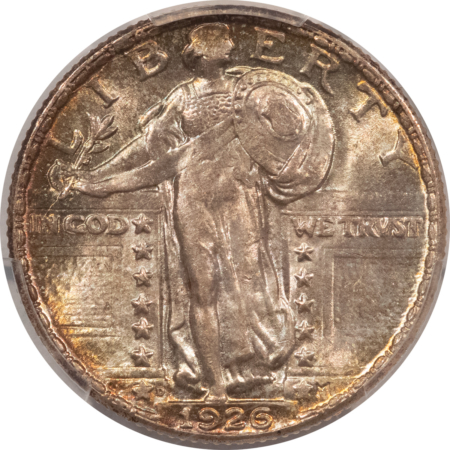 CAC Approved Coins CONDITIONALLY RARE 1926-D STANDING LIBERTY QUARTER, PCGS MS-66+ CAC-POP1/1 FINER
