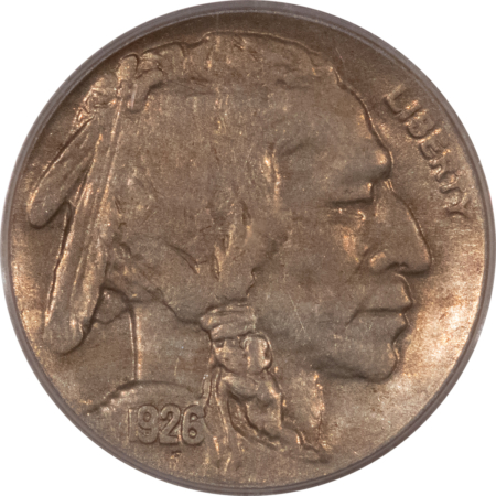 Buffalo Nickels 1926-S BUFFALO NICKEL – PCGS AU-50, FRESH & PREMIUM QUALITY! RARE!