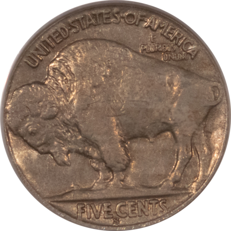 Buffalo Nickels 1926-S BUFFALO NICKEL – PCGS AU-50, FRESH & PREMIUM QUALITY! RARE!