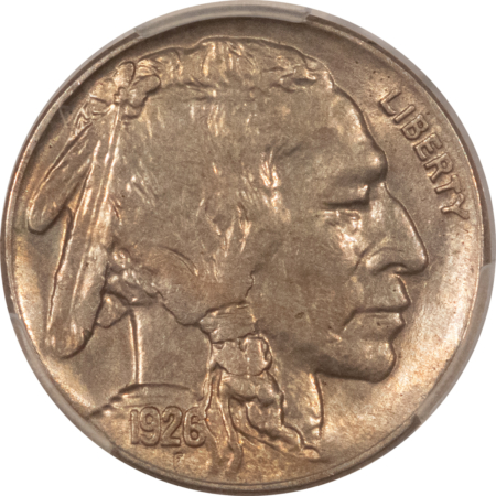 Buffalo Nickels 1926-S BUFFALO NICKEL – PCGS MS-63, IMPOSSIBLE TO FIND! WELL-STRUCK & RARE!
