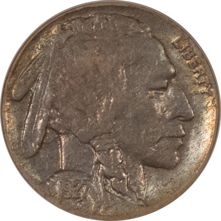 Buffalo Nickels 1927-D BUFFALO NICKEL – ICG EF-45