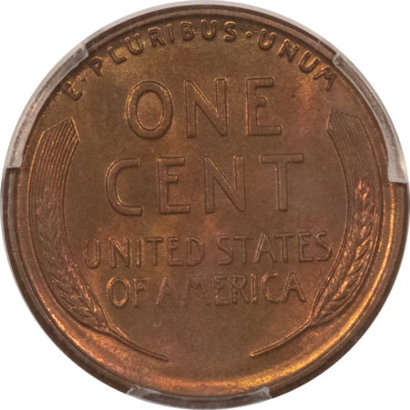 Lincoln Cents (Wheat) 1927-S LINCOLN CENT – PCGS MS-64 RB, TOUGH DATE! PREMIUM QUALITY!