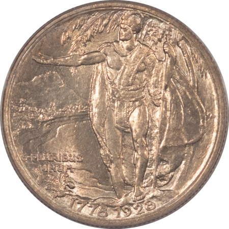 Early Commems 1928 HAWAIIAN COMMEMORATIVE HALF DOLLAR – PCGS MS-63, WHITE, FLASHY & NICE!
