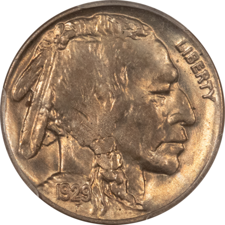 Buffalo Nickels 1929 BUFFALO NICKEL – PCGS MS-65 FRESH GEM!