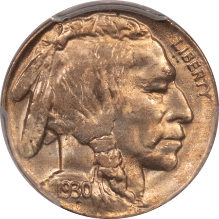 Buffalo Nickels 1930 BUFFALO NICKEL – PCGS MS-65, PREMIUM QUALITY BLAZER!