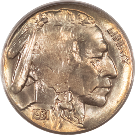 Buffalo Nickels 1931-S BUFFALO NICKEL – PCGS MS-64, PREMIUM QUALITY!