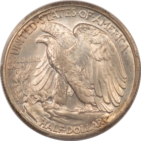 Half Dollars 1933-S WALKING LIBERTY HALF DOLLAR – PCGS MS-64, GREAT LUSTER & PREMIUM QUALITY!