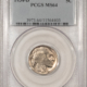 Buffalo Nickels 1934 BUFFALO NICKEL – PCGS MS-64, PREMIUM QUALITY!