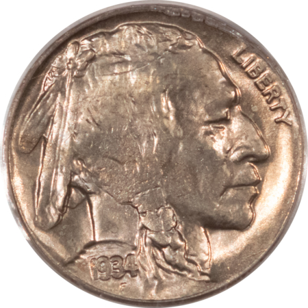 Buffalo Nickels 1934-D BUFFALO NICKEL – PCGS MS-64, PREMIUM QUALITY!