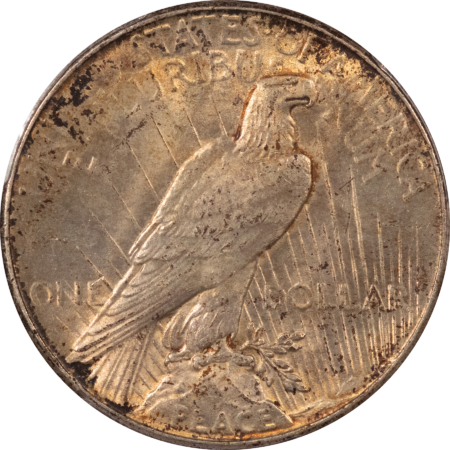 Dollars 1935 $1 PEACE DOLLAR – PCGS MS-62, NICE ORIGINAL!
