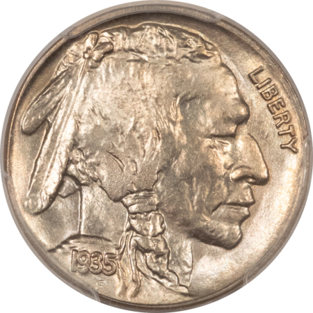 Buffalo Nickels 1935 BUFFALO NICKEL – PCGS MS-66, SUPERB!