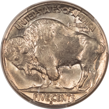 Buffalo Nickels 1935-S BUFFALO NICKEL – PCGS MS-65, LOOKS 66+ PREMIUM QUALITY!
