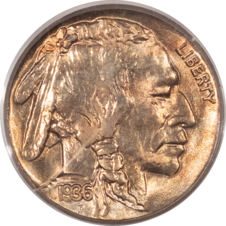 Buffalo Nickels 1936-S BUFFALO NICKEL – PCGS MS-65
