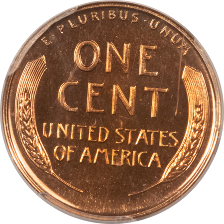 Lincoln Cents (Wheat) 1937 PROOF LINCOLN CENT – PCGS PR-67 RD, SUPERB GEM RED!
