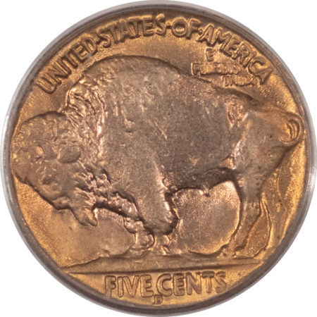 Buffalo Nickels 1937-D BUFFALO NICKEL – PCGS MS-65