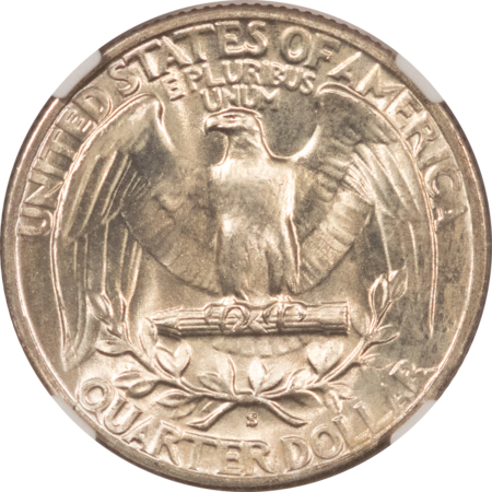 New Certified Coins 1938-S WASHINGTON QUARTER- NGC MS-65, BLAST WHITE GEM!