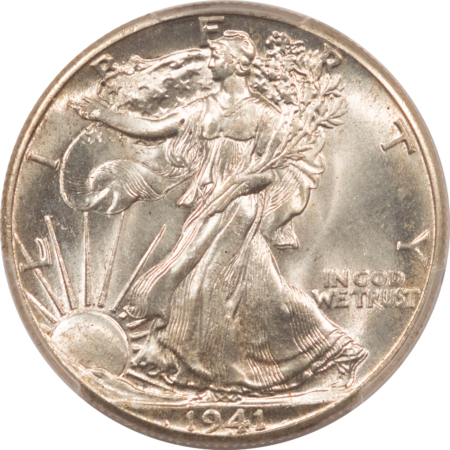 Half Dollars 1941 WALKING LIBERTY HALF DOLLAR – PCGS MS-65