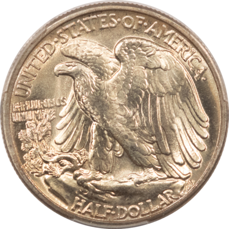 Half Dollars 1941 WALKING LIBERTY HALF DOLLAR – PCGS MS-68 REMARKABLE COIN VIRTUALLY PERFECT!