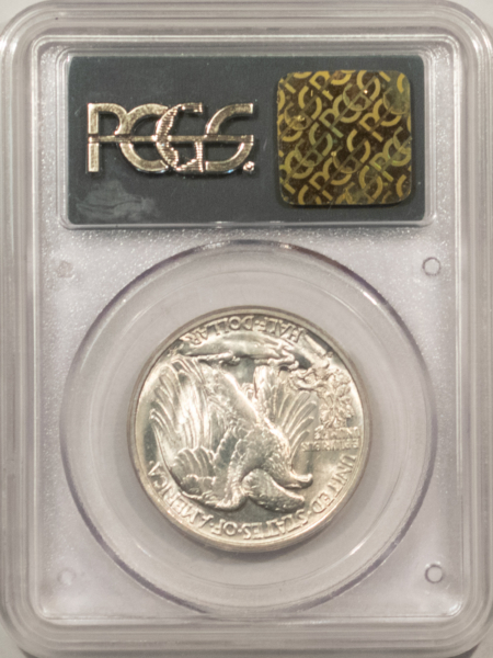 CAC Approved Coins 1941-S WALKING LIBERTY HALF DOLLAR – PCGS MS-63 GOLD CAC, 2 PIECE OGH, PQ++ GEM!