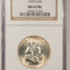 CAC Approved Coins 1949-S FRANKLIN HALF DOLLAR – PCGS MS-65+, VERY PRETTY & PREMIUM QUALITY! CAC!