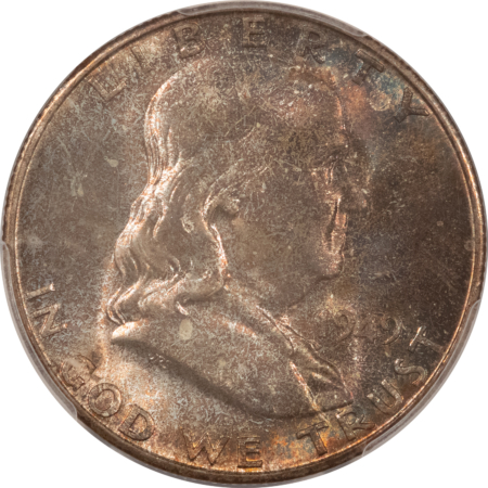 CAC Approved Coins 1949-S FRANKLIN HALF DOLLAR – PCGS MS-65+, VERY PRETTY & PREMIUM QUALITY! CAC!