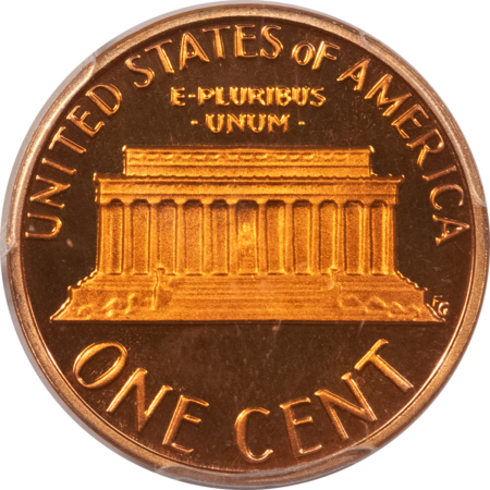 Lincoln Cents (Memorial) 1981-S TYPE 1 PROOF LINCOLN CENT – PCGS PR-69 RD DCAM
