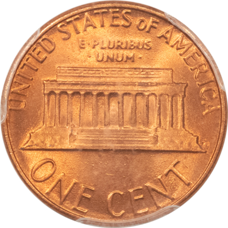 Lincoln Cents (Memorial) 1982-D LINCOLN CENT, ZINC LARGE DATE – PCGS MS-67+ RD