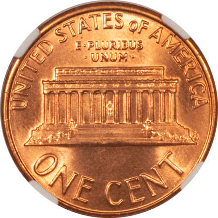 Lincoln Cents (Memorial) 1987 LINCOLN CENT – NGC MS-68 RD, RED & TOUGH IN THIS GRADE