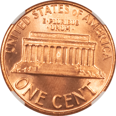 Lincoln Cents (Memorial) 1987-D LINCOLN CENT – NGC MS-68 RD, RED & TOUGH IN THIS GRADE