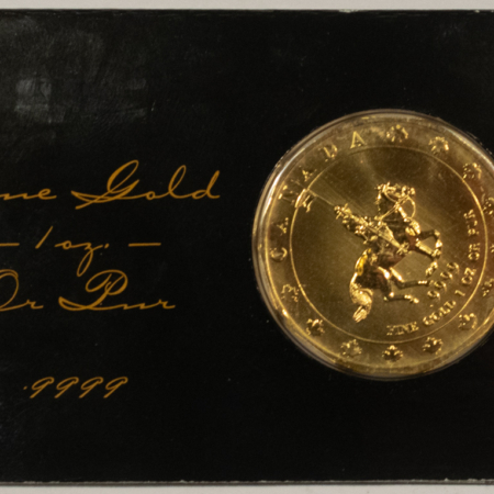 Bullion 1997 CANADA $50 1 OZ .9999 GOLD ROYAL CANADIAN MOUNTIE $310 GUARANTEE, ON CARD!