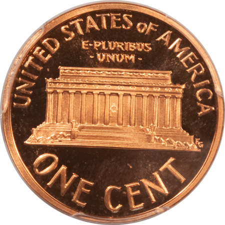 Lincoln Cents (Memorial) 2000-S PROOF LINCOLN CENT – PCGS PR-70 RD DCAM