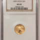 American Gold Eagles, Buffaloes, & Liberty Series 1996 $5 1/10 OZ AMERICAN GOLD EAGLE – NGC MS-69