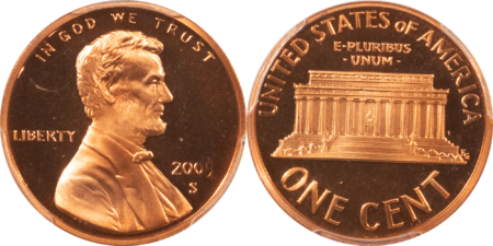 Lincoln Cents (Memorial) 2005/2009/2010 LINCOLN CENT PCGS/NGC MS-66 & PR-70 5 COIN LOT (1 CRACKED HOLDER)