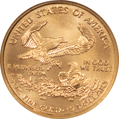 American Gold Eagles, Buffaloes, & Liberty Series 2006 $5 1/10 OZ AMERICAN GOLD EAGLE – NGC MS-69
