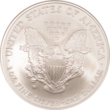 American Silver Eagles 2006-W $1 BURNISHED AMERICAN SILVER EAGLE, 1 OZ .999 – NGC MS-69 EARLY RELEASES!