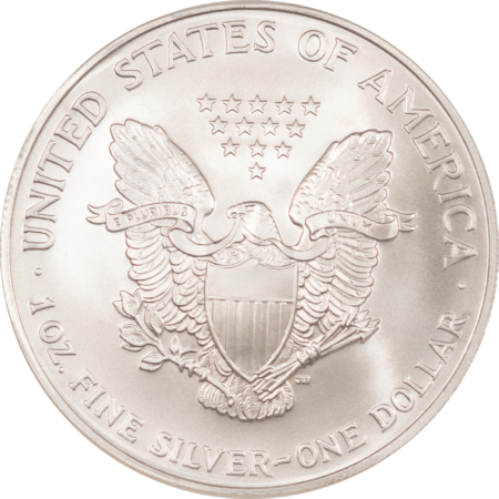 American Silver Eagles 2007 $1 AMERICAN SILVER EAGLE, 1 OZ .999 – NGC MS-70 BROWN LABEL, PERFECT!