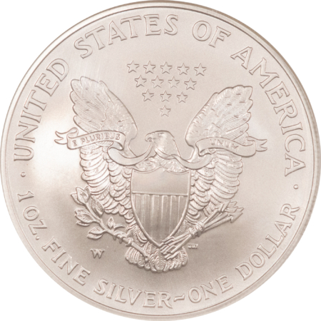 American Silver Eagles 2007-W $1 BURNISHED AMERICAN SILVER EAGLE, 1 OZ .999 – NGC MS-70 EARLY RELEASES!