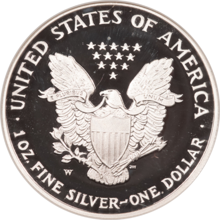 American Silver Eagles 2007-W $1 PROOF AMERICAN SILVER EAGLE, 1 OZ .999 – NGC PF-69 ULTRA CAMEO!