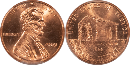 Lincoln Cents (Memorial) 2009 – 2009-D EARLY CHILDHOOD LINCOLN CENT SET – PCGS MS-66 RD
