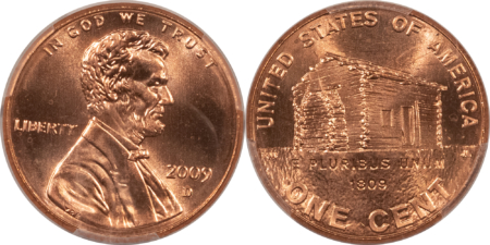 Lincoln Cents (Memorial) 2009 – 2009-D EARLY CHILDHOOD LINCOLN CENT SET – PCGS MS-66 RD